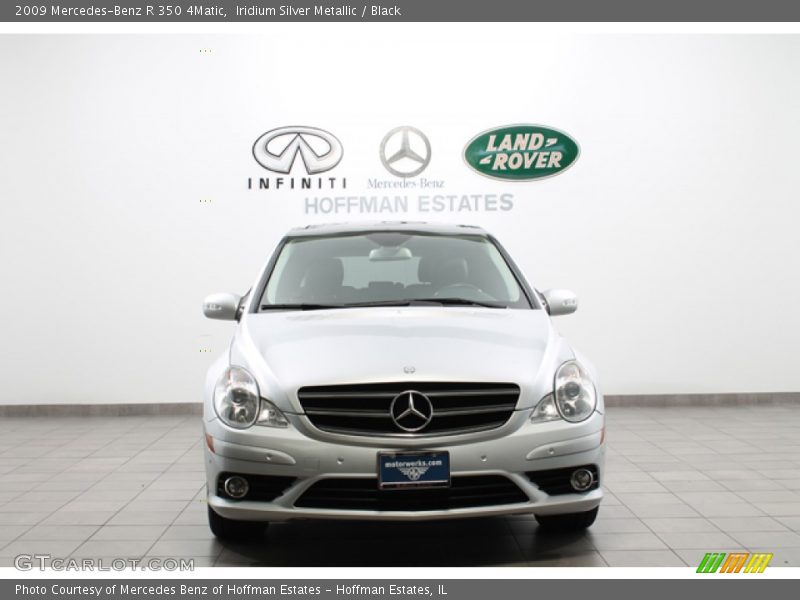 Iridium Silver Metallic / Black 2009 Mercedes-Benz R 350 4Matic