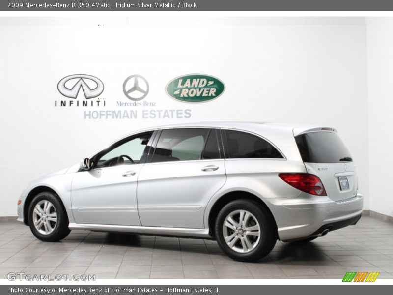 Iridium Silver Metallic / Black 2009 Mercedes-Benz R 350 4Matic