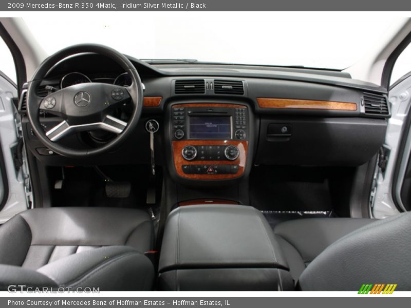 Iridium Silver Metallic / Black 2009 Mercedes-Benz R 350 4Matic