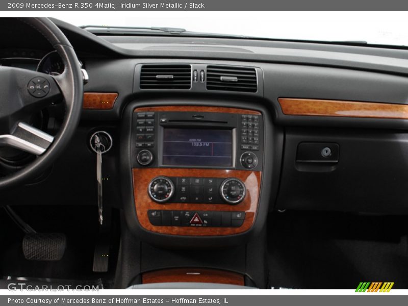 Iridium Silver Metallic / Black 2009 Mercedes-Benz R 350 4Matic