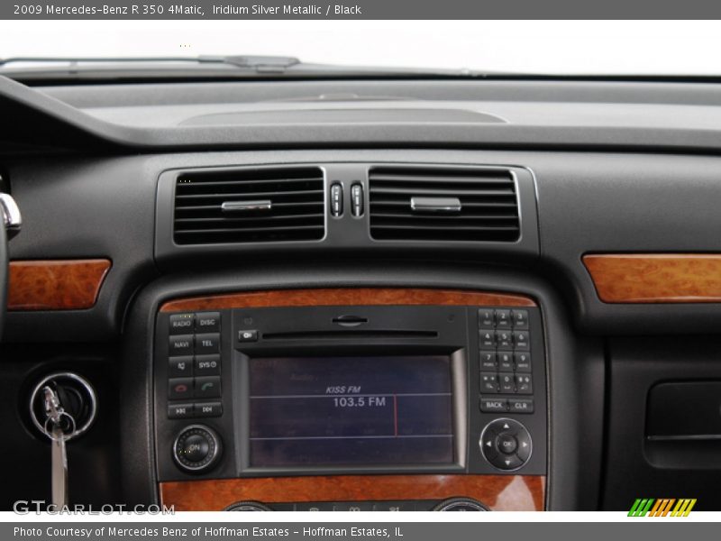 Iridium Silver Metallic / Black 2009 Mercedes-Benz R 350 4Matic