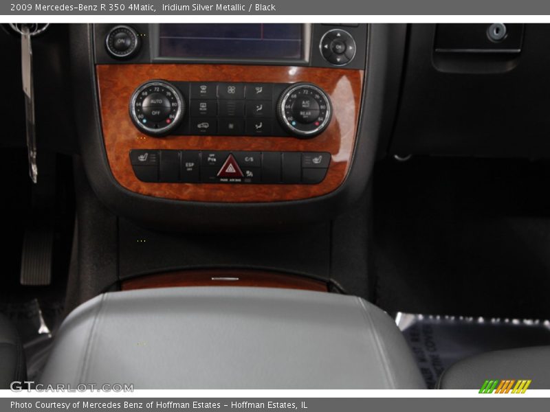 Iridium Silver Metallic / Black 2009 Mercedes-Benz R 350 4Matic