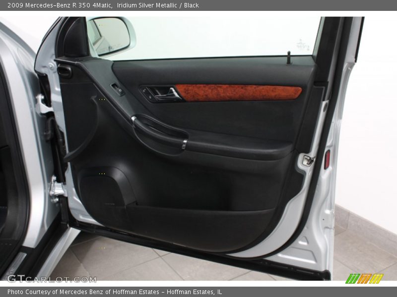 Iridium Silver Metallic / Black 2009 Mercedes-Benz R 350 4Matic