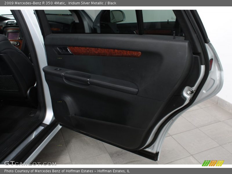 Iridium Silver Metallic / Black 2009 Mercedes-Benz R 350 4Matic