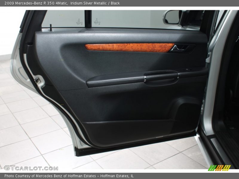 Iridium Silver Metallic / Black 2009 Mercedes-Benz R 350 4Matic