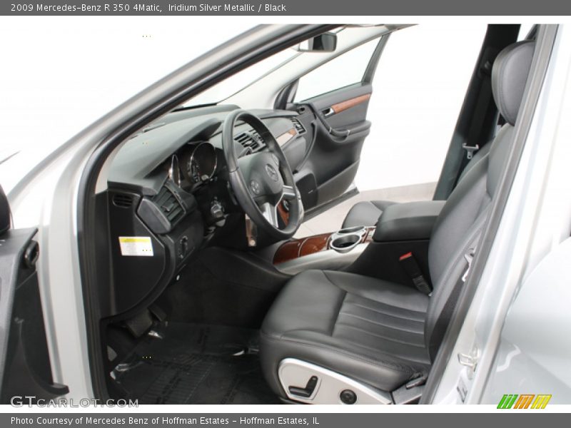 Iridium Silver Metallic / Black 2009 Mercedes-Benz R 350 4Matic