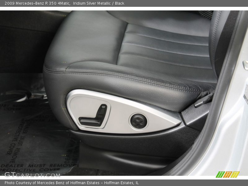 Iridium Silver Metallic / Black 2009 Mercedes-Benz R 350 4Matic