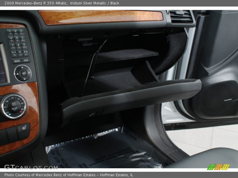 Iridium Silver Metallic / Black 2009 Mercedes-Benz R 350 4Matic