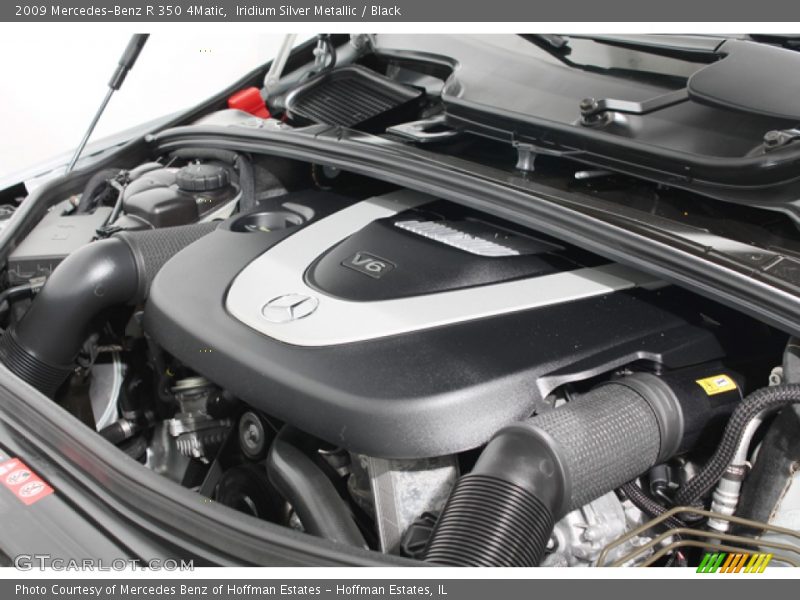 Iridium Silver Metallic / Black 2009 Mercedes-Benz R 350 4Matic