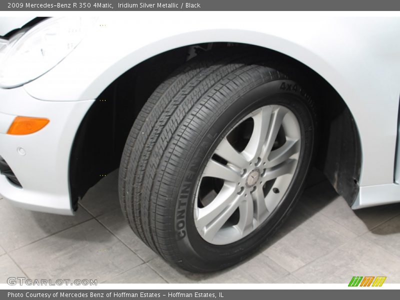Iridium Silver Metallic / Black 2009 Mercedes-Benz R 350 4Matic