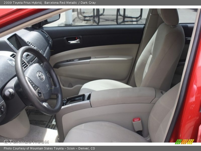 Barcelona Red Metallic / Dark Gray 2009 Toyota Prius Hybrid