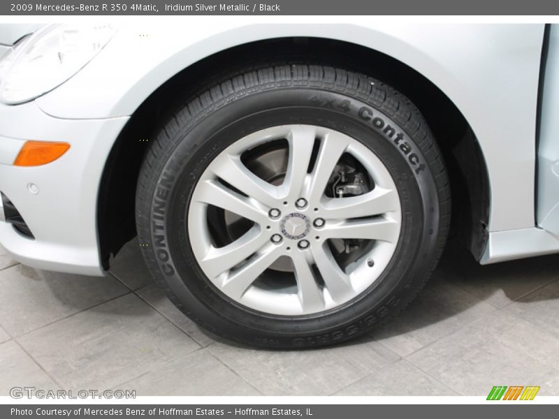 Iridium Silver Metallic / Black 2009 Mercedes-Benz R 350 4Matic