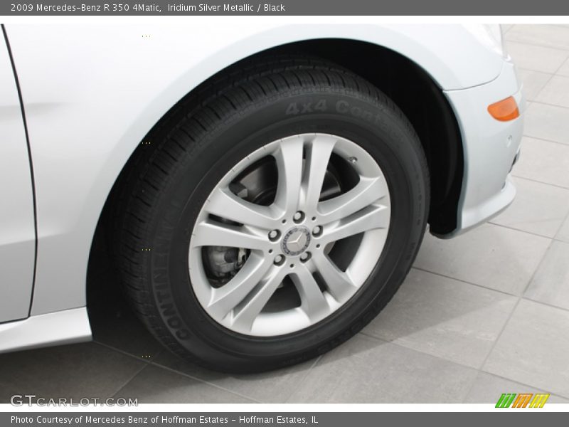 Iridium Silver Metallic / Black 2009 Mercedes-Benz R 350 4Matic