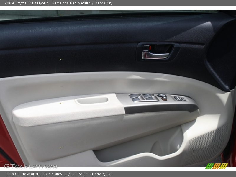 Barcelona Red Metallic / Dark Gray 2009 Toyota Prius Hybrid