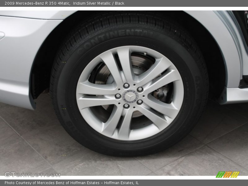 Iridium Silver Metallic / Black 2009 Mercedes-Benz R 350 4Matic