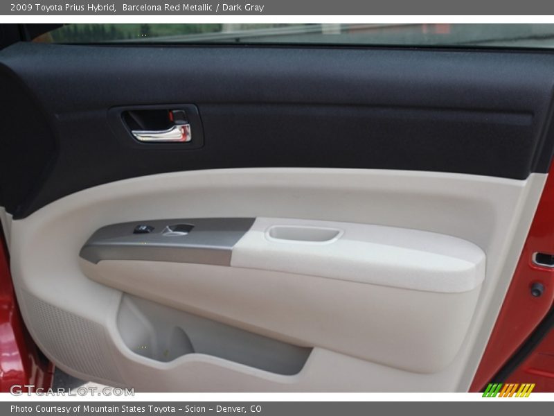 Barcelona Red Metallic / Dark Gray 2009 Toyota Prius Hybrid