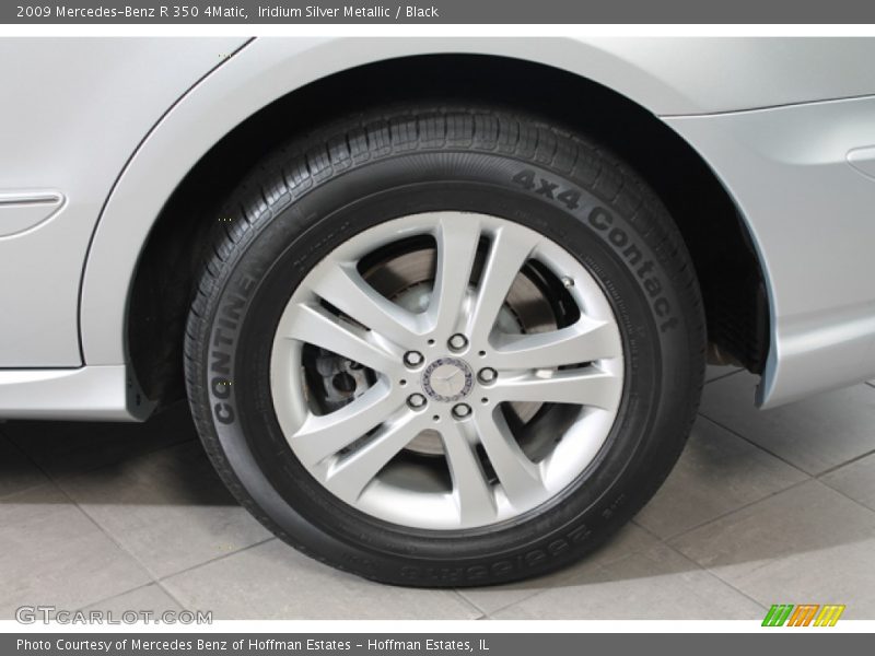 Iridium Silver Metallic / Black 2009 Mercedes-Benz R 350 4Matic