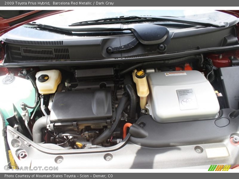 Barcelona Red Metallic / Dark Gray 2009 Toyota Prius Hybrid