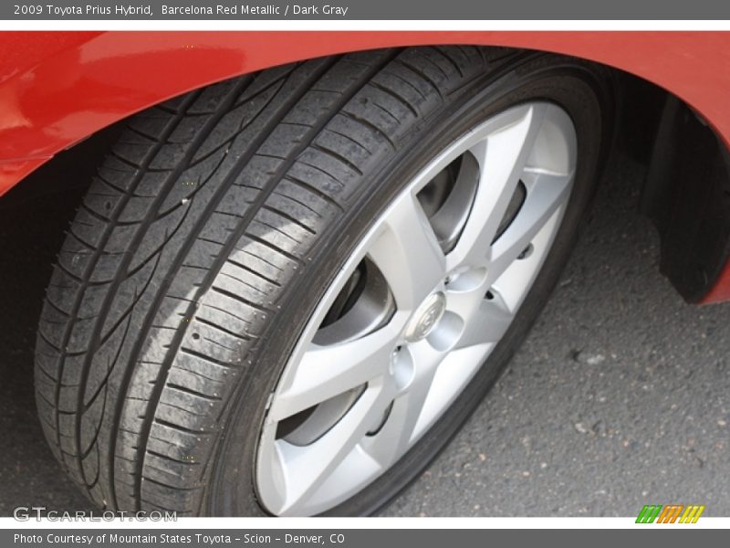 Barcelona Red Metallic / Dark Gray 2009 Toyota Prius Hybrid