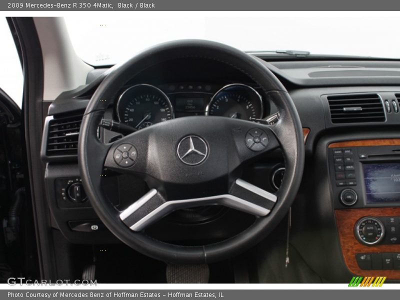 Black / Black 2009 Mercedes-Benz R 350 4Matic