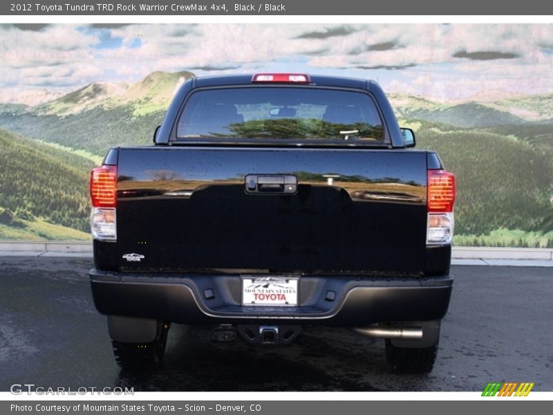 Black / Black 2012 Toyota Tundra TRD Rock Warrior CrewMax 4x4