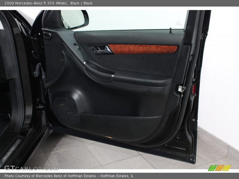 Black / Black 2009 Mercedes-Benz R 350 4Matic