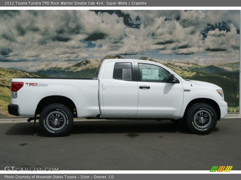  2012 Tundra TRD Rock Warrior Double Cab 4x4 Super White