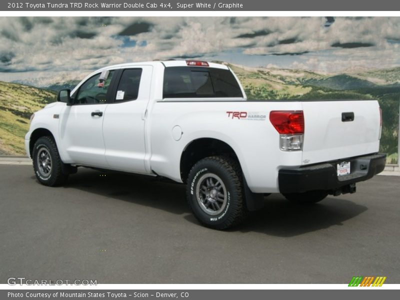  2012 Tundra TRD Rock Warrior Double Cab 4x4 Super White