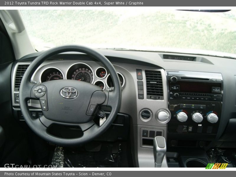Dashboard of 2012 Tundra TRD Rock Warrior Double Cab 4x4