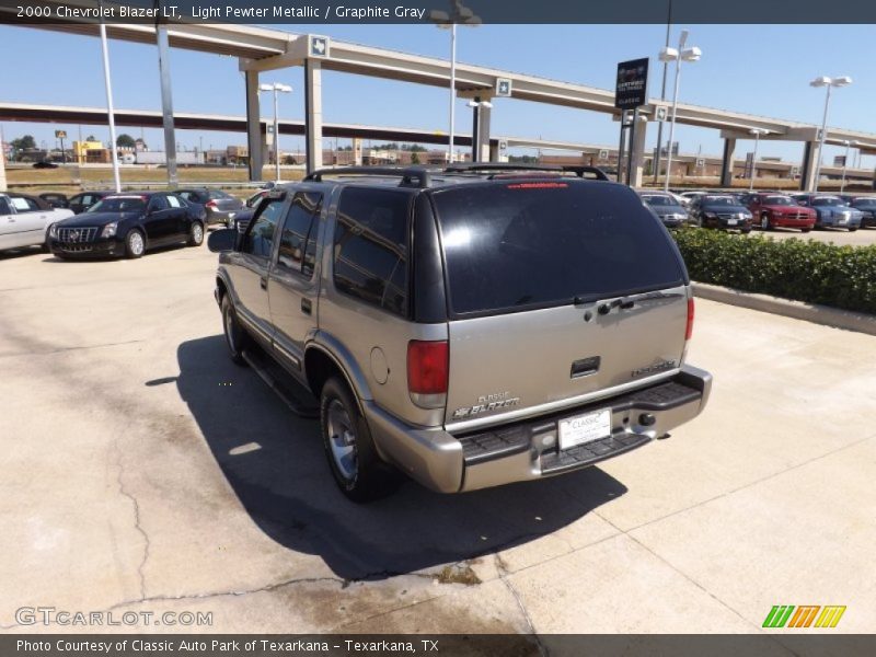Light Pewter Metallic / Graphite Gray 2000 Chevrolet Blazer LT
