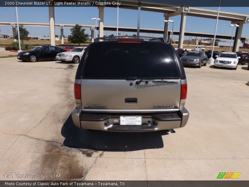 Light Pewter Metallic / Graphite Gray 2000 Chevrolet Blazer LT