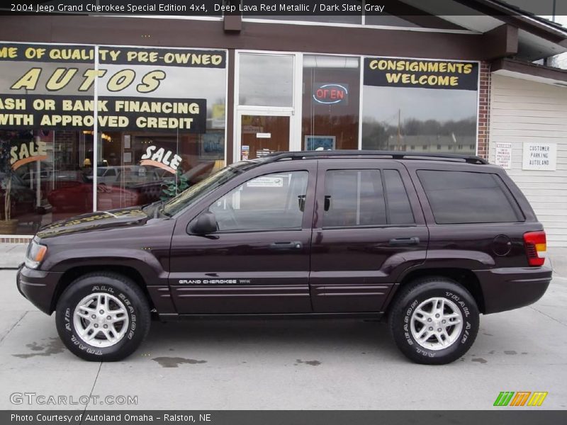 Deep Lava Red Metallic / Dark Slate Gray 2004 Jeep Grand Cherokee Special Edition 4x4