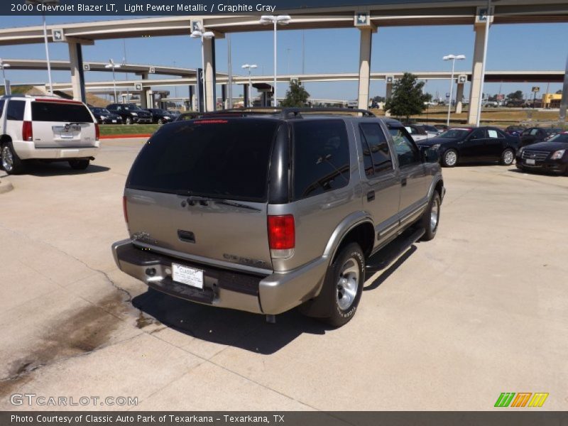 Light Pewter Metallic / Graphite Gray 2000 Chevrolet Blazer LT