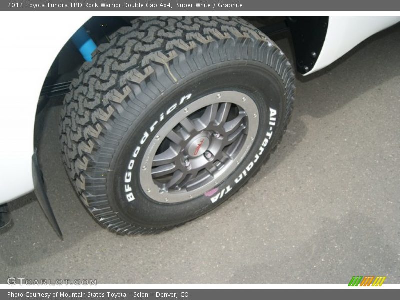 Super White / Graphite 2012 Toyota Tundra TRD Rock Warrior Double Cab 4x4