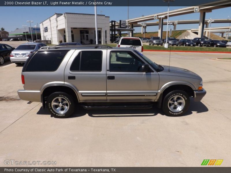 Light Pewter Metallic / Graphite Gray 2000 Chevrolet Blazer LT