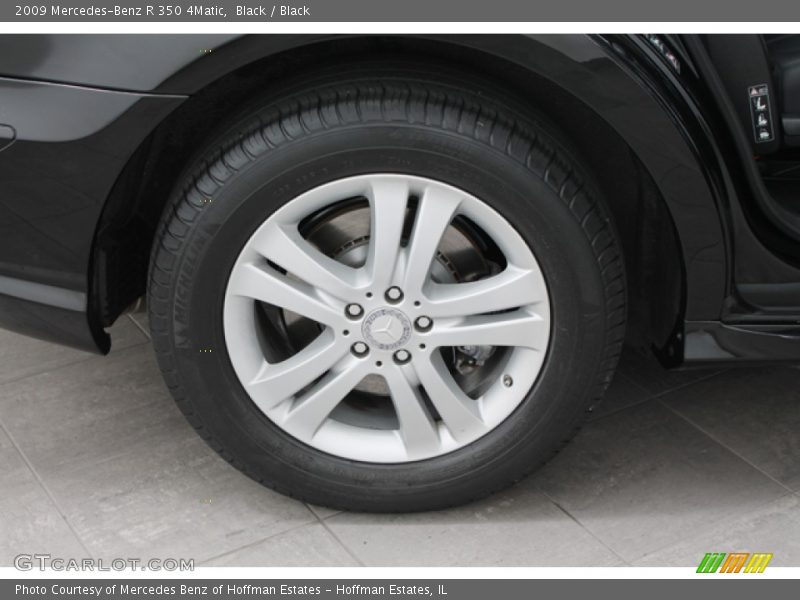 Black / Black 2009 Mercedes-Benz R 350 4Matic