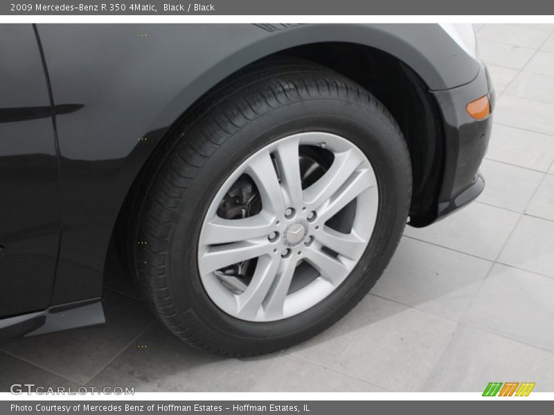Black / Black 2009 Mercedes-Benz R 350 4Matic