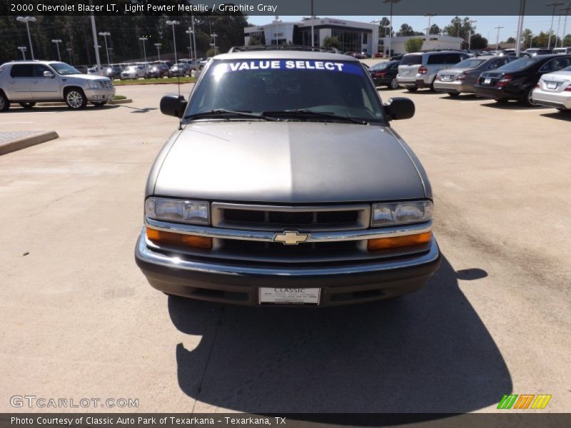 Light Pewter Metallic / Graphite Gray 2000 Chevrolet Blazer LT