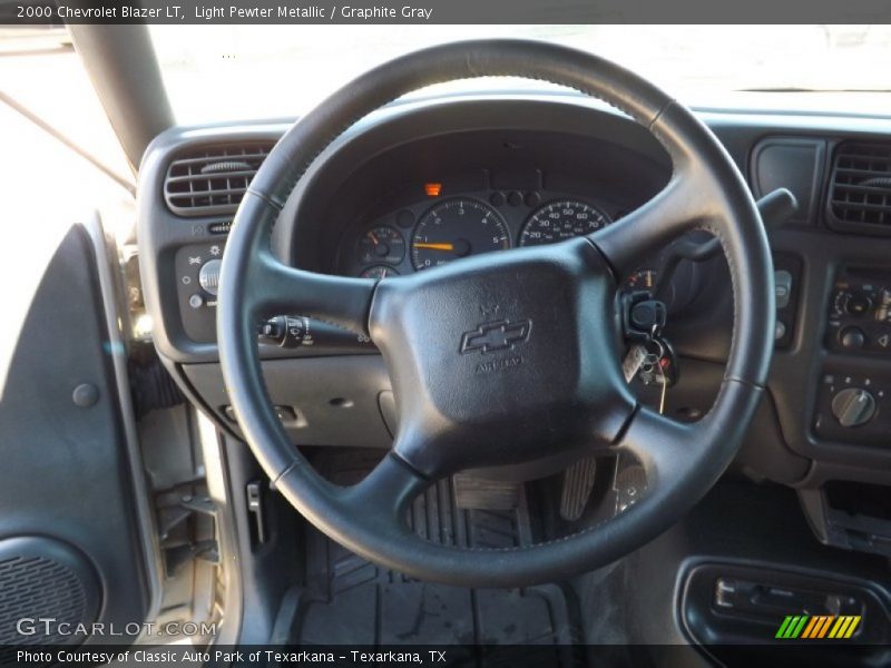 Light Pewter Metallic / Graphite Gray 2000 Chevrolet Blazer LT