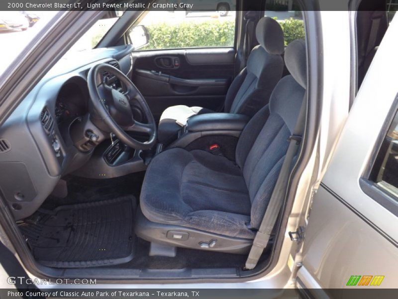 Light Pewter Metallic / Graphite Gray 2000 Chevrolet Blazer LT