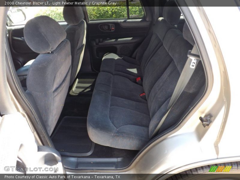 Light Pewter Metallic / Graphite Gray 2000 Chevrolet Blazer LT