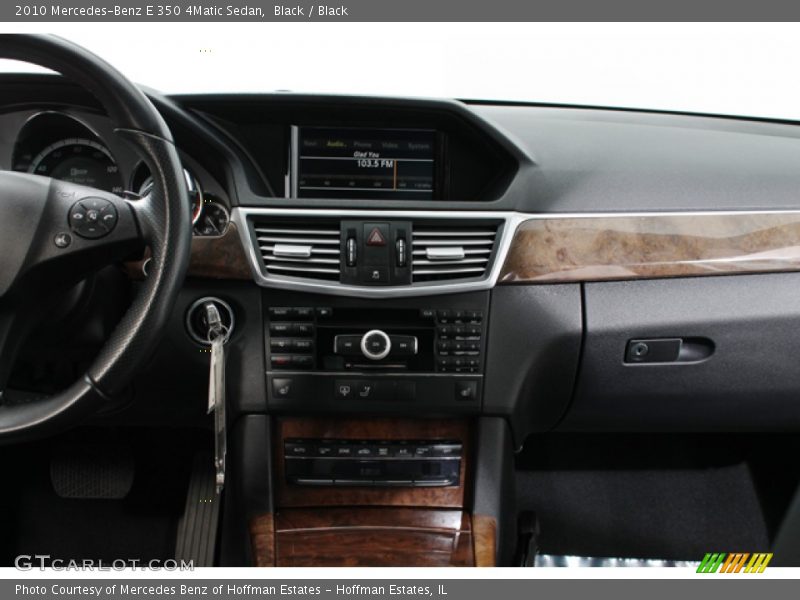 Black / Black 2010 Mercedes-Benz E 350 4Matic Sedan