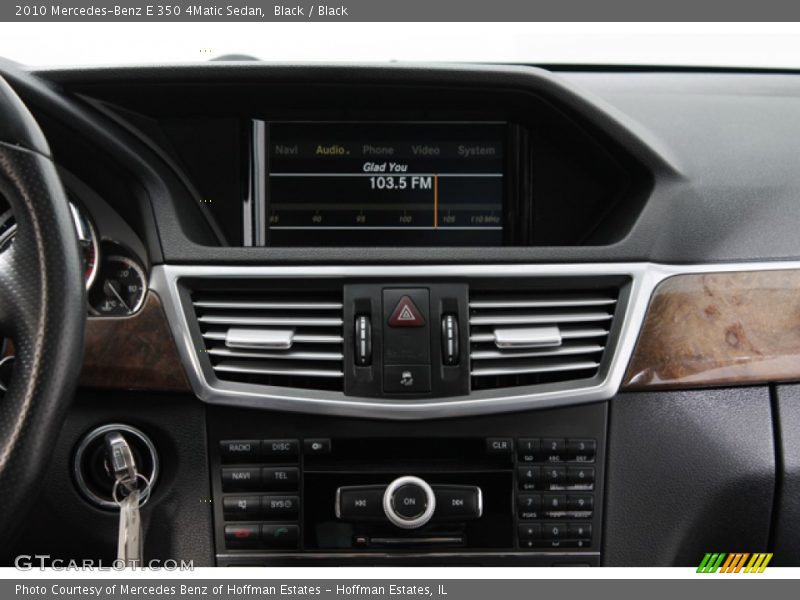 Black / Black 2010 Mercedes-Benz E 350 4Matic Sedan