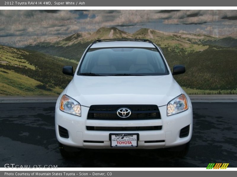 Super White / Ash 2012 Toyota RAV4 I4 4WD