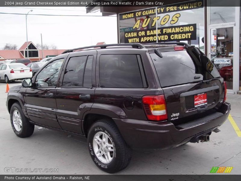 Deep Lava Red Metallic / Dark Slate Gray 2004 Jeep Grand Cherokee Special Edition 4x4