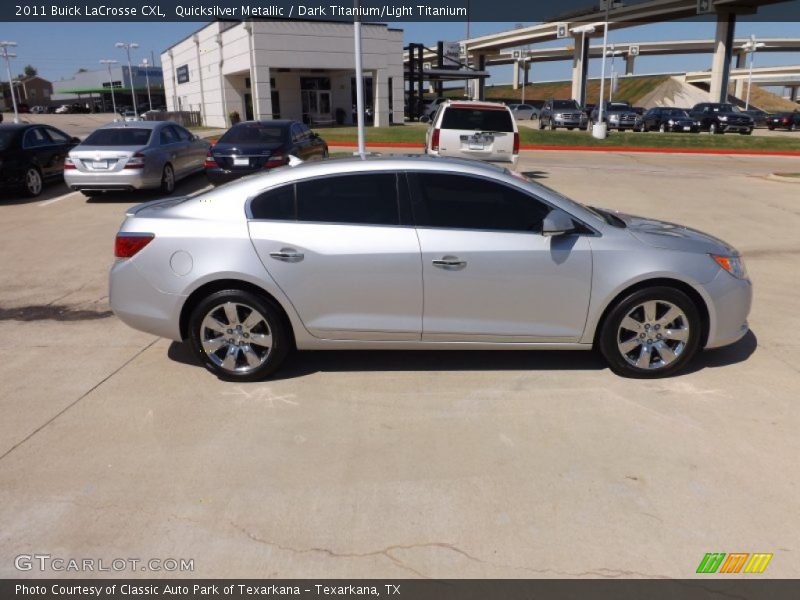 Quicksilver Metallic / Dark Titanium/Light Titanium 2011 Buick LaCrosse CXL