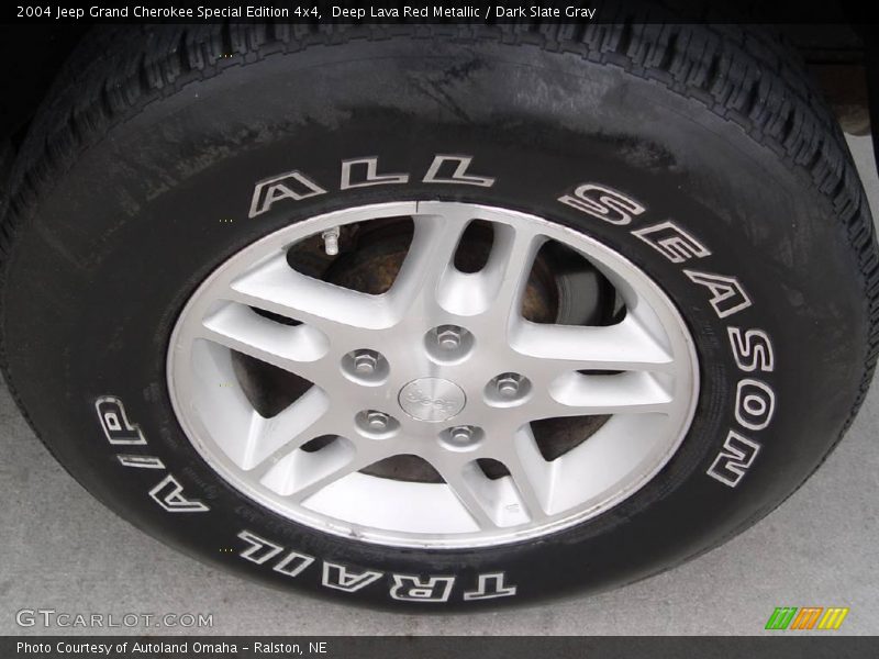 Deep Lava Red Metallic / Dark Slate Gray 2004 Jeep Grand Cherokee Special Edition 4x4