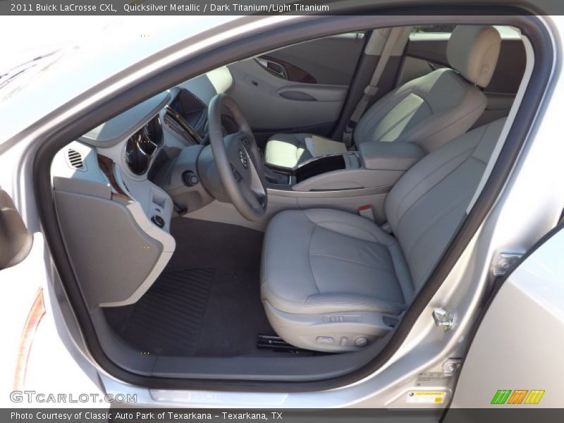 Quicksilver Metallic / Dark Titanium/Light Titanium 2011 Buick LaCrosse CXL