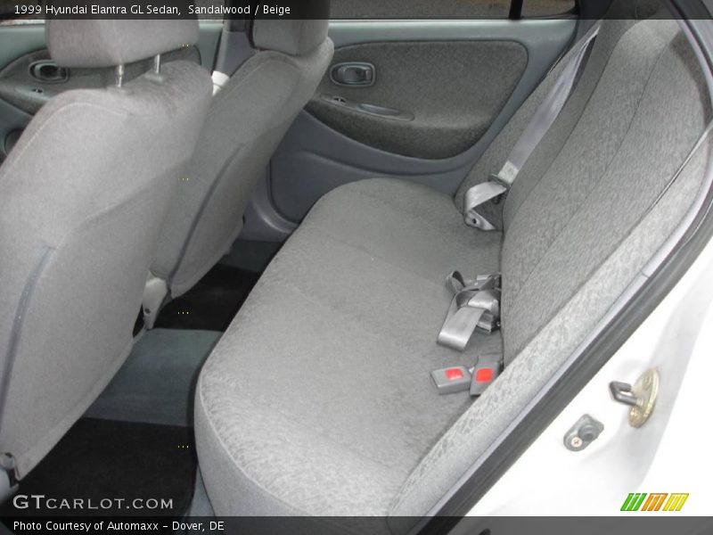 Sandalwood / Beige 1999 Hyundai Elantra GL Sedan