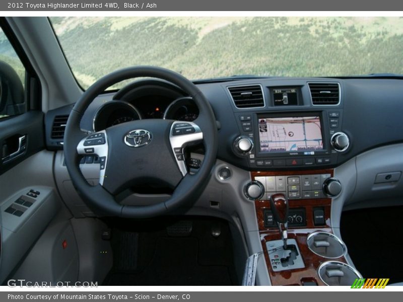 Black / Ash 2012 Toyota Highlander Limited 4WD